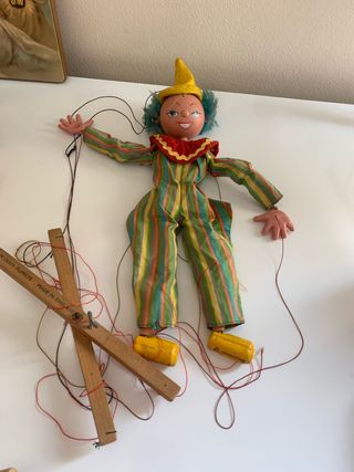 Marioneta Titere vintage