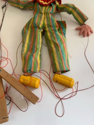 Marioneta Titere vintage