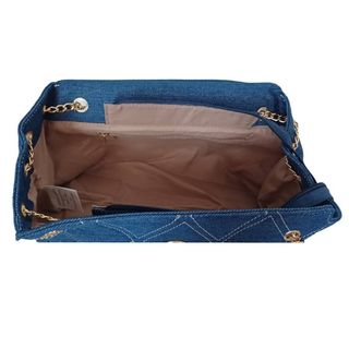 Bolso para Mujer Moda Denim Jeans Herraje dorado