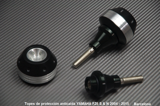 Topes protección anticaída YAMAHA FZ6 S 2004 2015