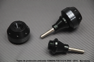 Topes protección anticaída YAMAHA FZ6 S 2004 2015