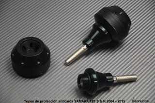 Topes protección anticaída YAMAHA FZ6 S 2004 2015