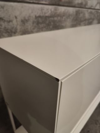Aparador Vedrana 3 puertas DM lacado blanco 