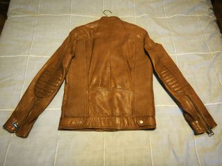 Chaqueta Cuero Zara