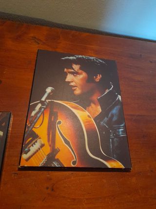3 foto music legends su legno