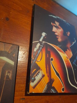 3 foto music legends su legno