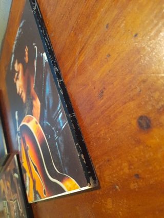 3 foto music legends su legno