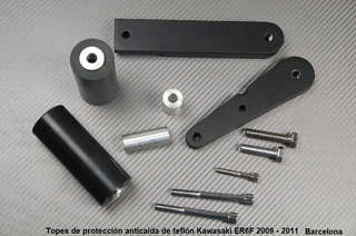 Topes protección anticaída Kawasaki ER6F 2009 2011