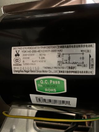 Turbina samsung conducto 6000f/c inverter