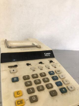 Calcolatrice canon design vintage stile elegante r