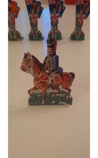 SOLDATINI IN LAMIERA WATERLOO - PZ 6