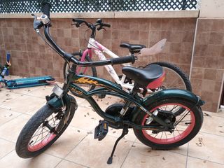 Bicicletas niño Rocker y sin pedales
