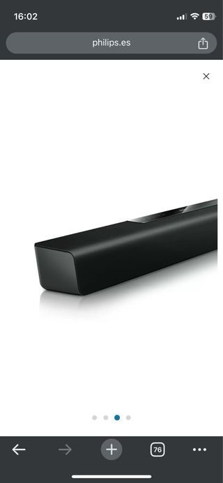 Altavoz sonido home cinema