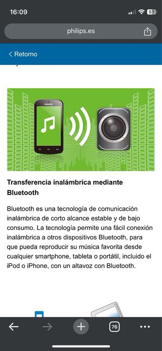 Altavoz sonido home cinema