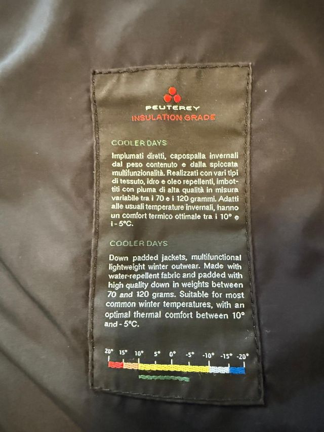 Giacca Peuterey_piuma_originale PEU1338_taglia S
