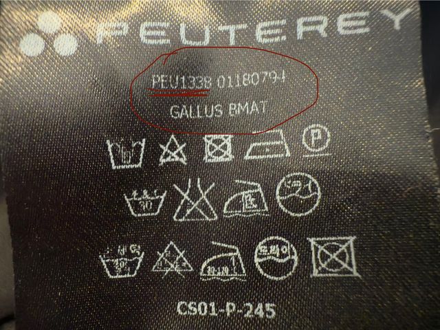 Giacca Peuterey_piuma_originale PEU1338_taglia S