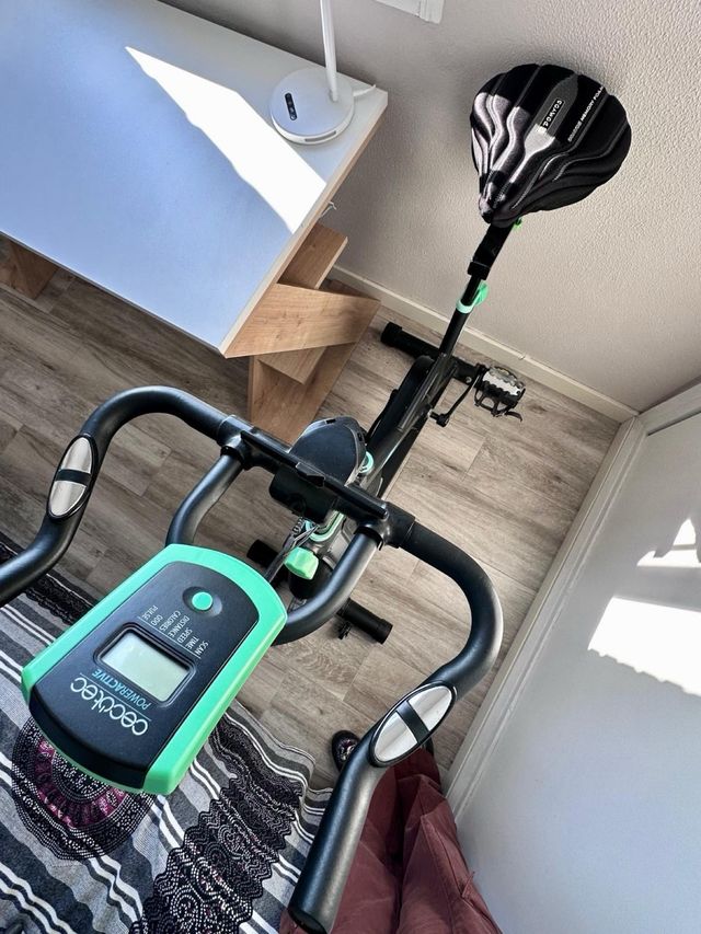 Poweractive Bicicleta spinning estatica indoor