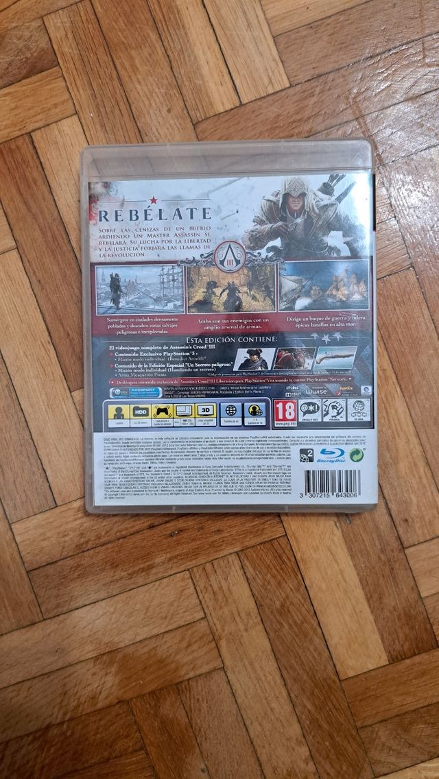 ASSASSIN'S CREED 3 PS3