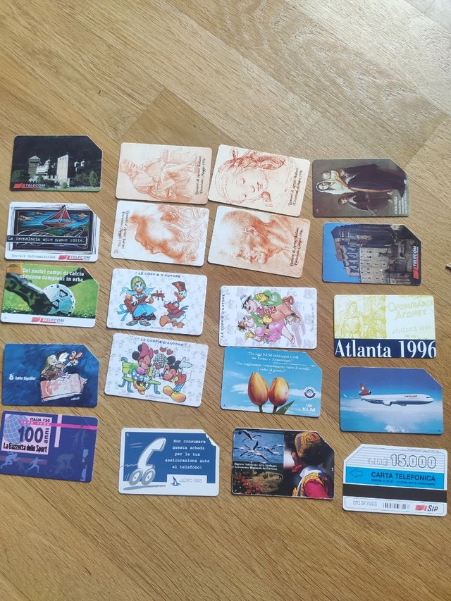 Collezione schede telefoniche