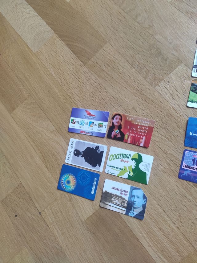 Collezione schede telefoniche