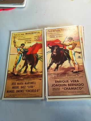 Postales corridas de toros