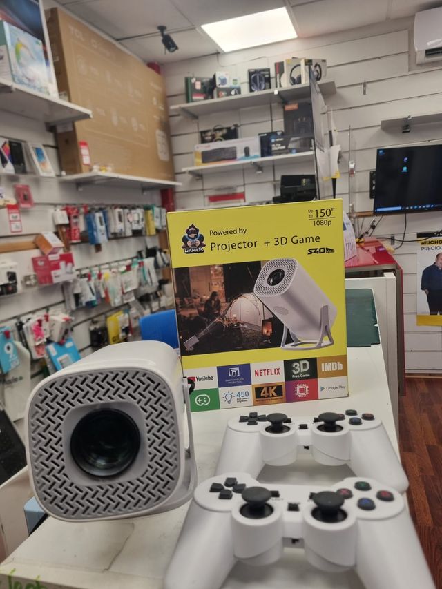 Proyector Salange S40 Max 4K HD 1080P Bluetooth