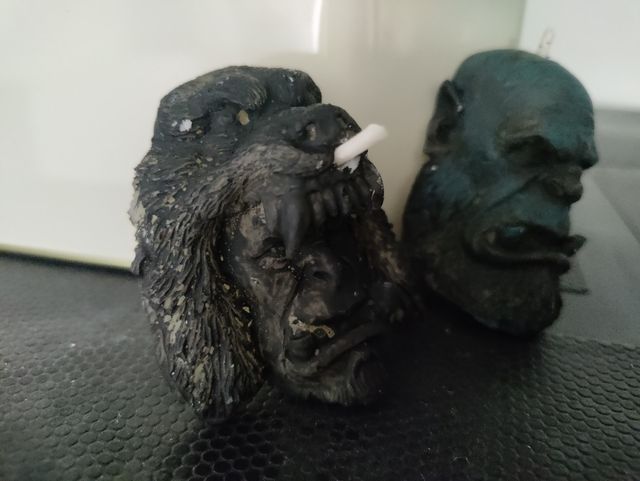 Teste orchi decorazioni