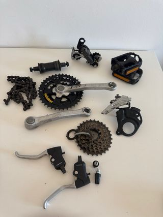 Gruppo vintage MTB Shimano Altus 3x7