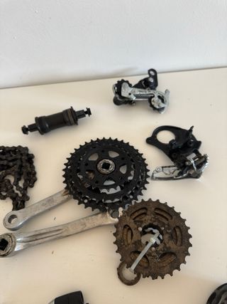 Gruppo vintage MTB Shimano Altus 3x7