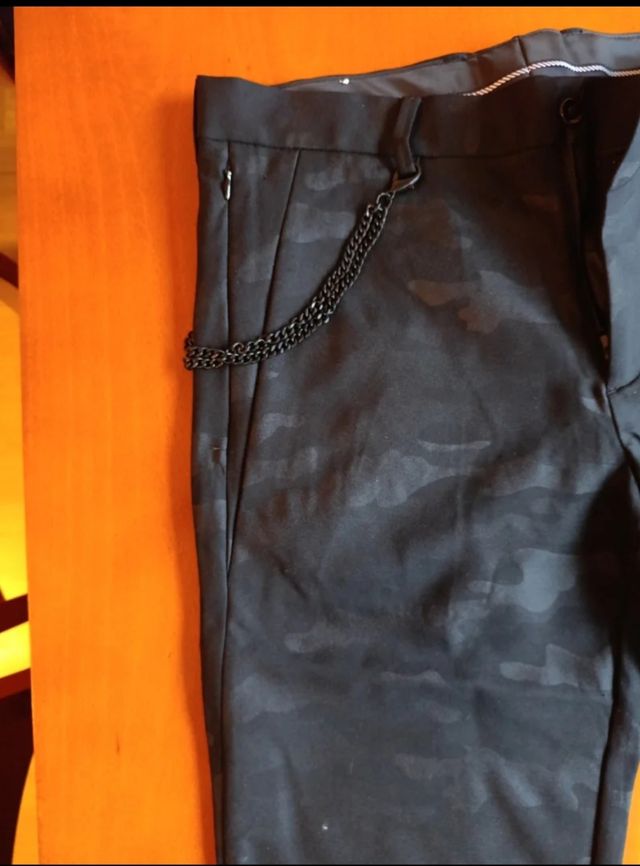 Pantalón de vestir hombre Zara