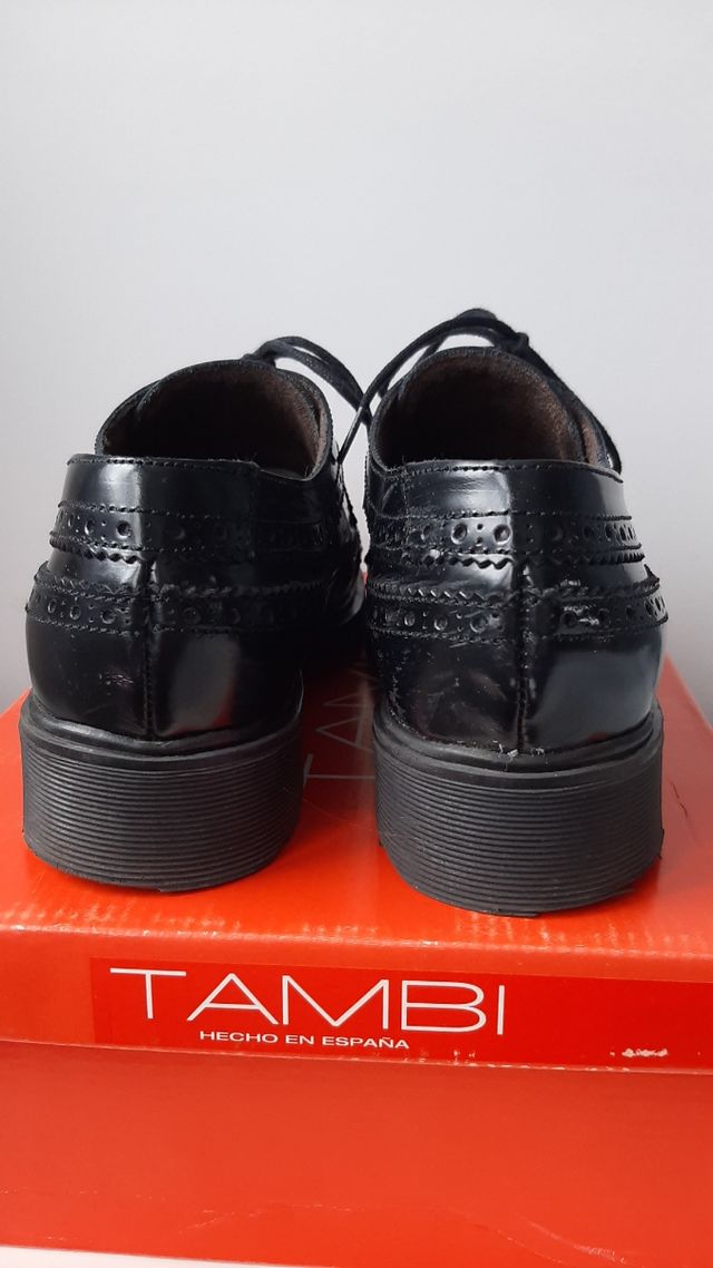 Zapatos estilo inglés T.39