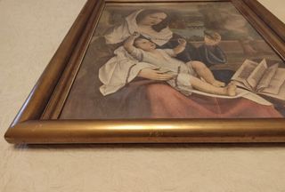 Cuadro religioso Virgen con Niño Jesús 