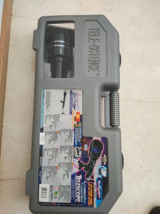 Telescopio Tele-Science 375x con maletín