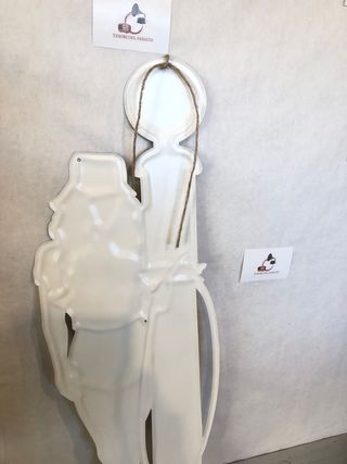 Tabella benzinaio latta vintage arredo casa design