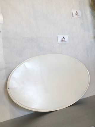 Tabella rider ovale indian harley davidson bianco