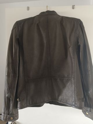 Chaqueta de cuero Massimo duty hombre