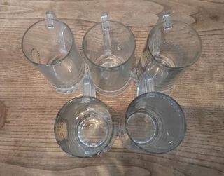 Set di 5 boccali da birra Águila