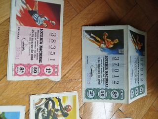 Boletos lotería nacional