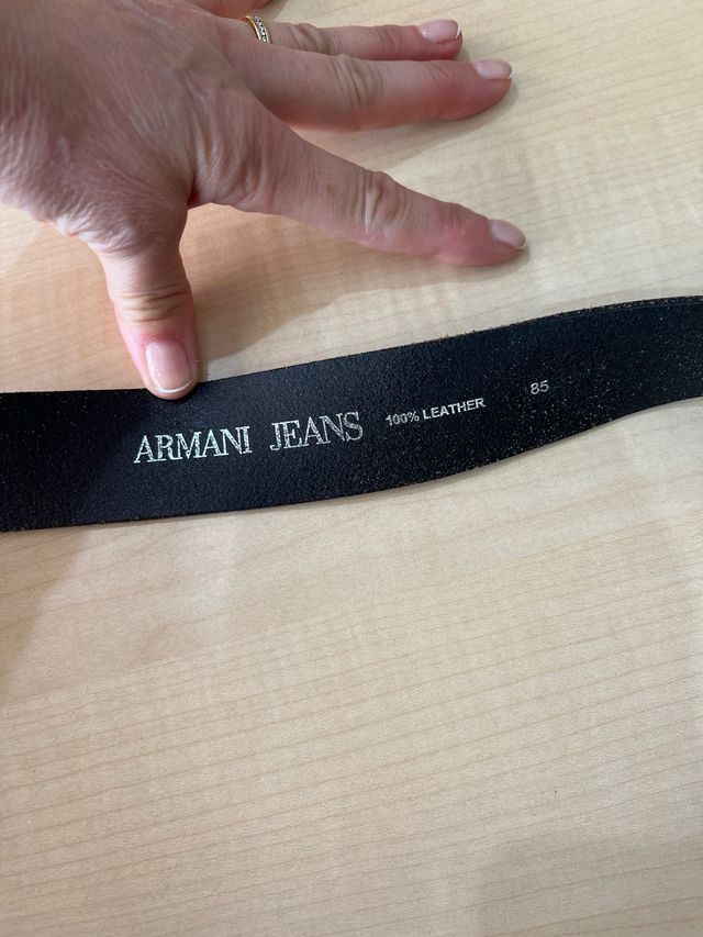 Cinturon armani jeans