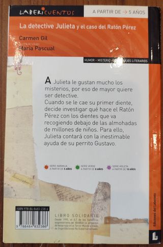 La detective Julieta y el caso del Ratón Pérez