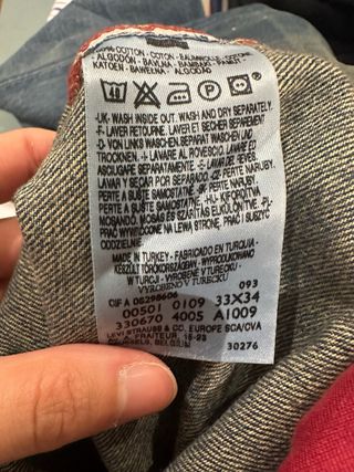 Pantalon Levi’s 501 original