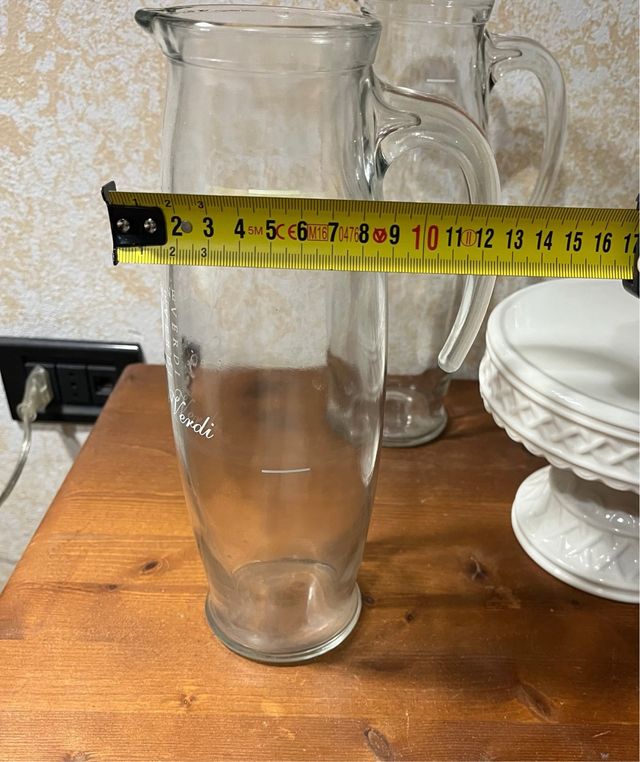 Caraffe in vetro