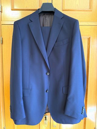 Traje Suitsupply azul marino lana