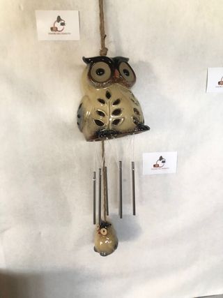 Gufo appendino decorativo casa ingresso camera let