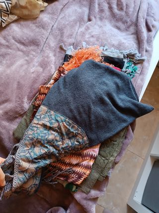 10 fulares pañuelos