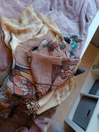 10 fulares pañuelos