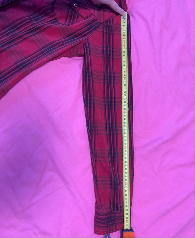 Camisa cuadros ajustada