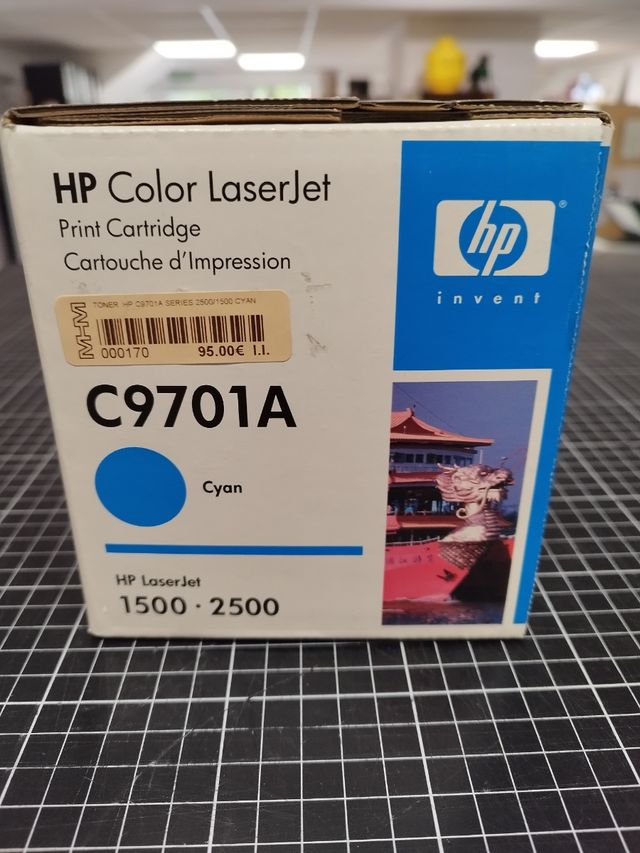 Toner original HP C9701A *Cyan*