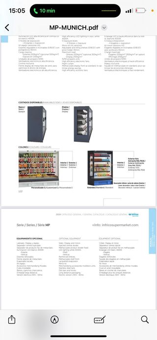 MOBILIARIO FRIGORIFICO TIENDA NUEVOS