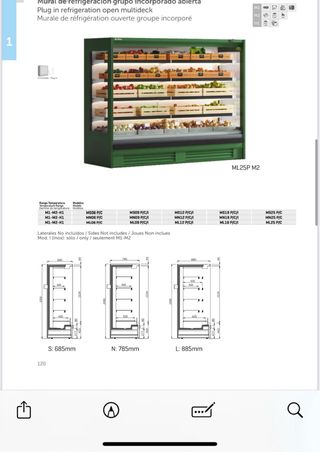 MOBILIARIO FRIGORIFICO TIENDA NUEVOS